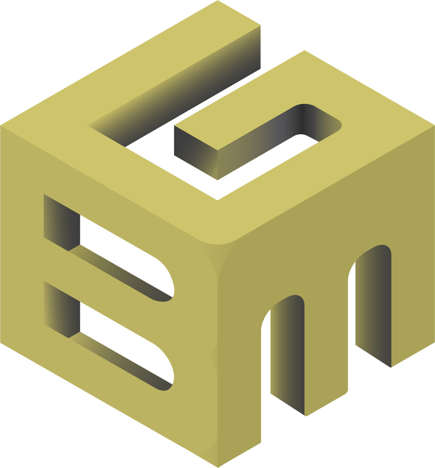 BMG cube gold